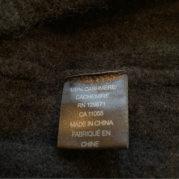 360 Cashmere black raglan sleeve XS/S - Picture 8 of 8